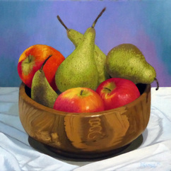 applea, pears, fruit, bowl, Apples, Pears, Fruit