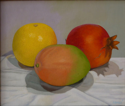 Mango, Grapefruit and Pomegranate